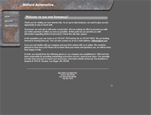 Tablet Screenshot of milfordauto.net